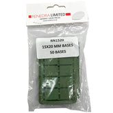 Renedra 15x20mm Wargaming Bases x50