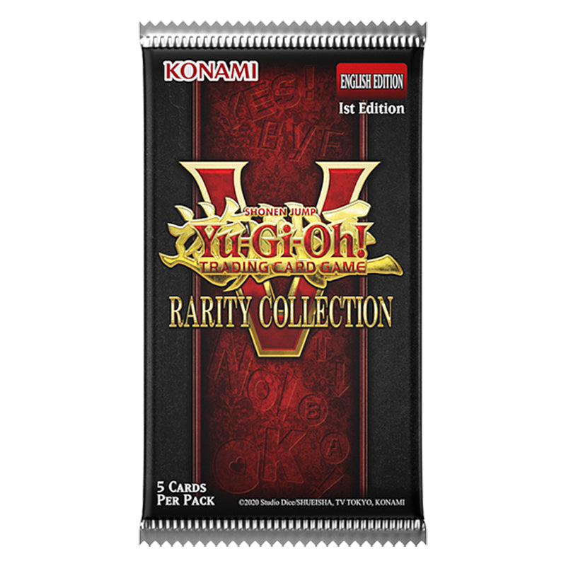 Sealed Yu-Gi-Oh! Rarity Collection V Booster Pack