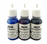 Three small water-soluble tinted...