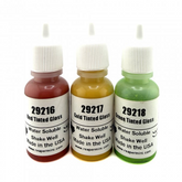 Three bottles of water-soluble t...
