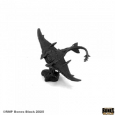 Black fantasy dragon figurine on...