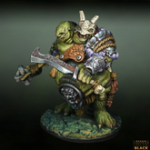 Goblin-like creature with armour...