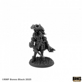 Gray miniature figure on a white...