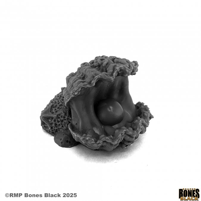 Reaper Miniatures Giant Clam Bones Black 25mm heroic scale unpainted miniature
