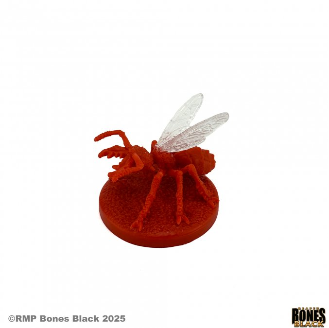 Reaper Miniatures Monstrous Ant Queen Large Bones Black 25mm heroic scale unpainted multipart ant miniature with segmented carapace