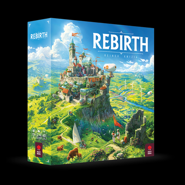 Rebirth - A New Tile-Laying Game by Reiner Knizia