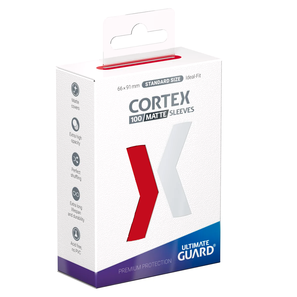 Cortex Sleeves Standard Size (100) by Ultimate Guard