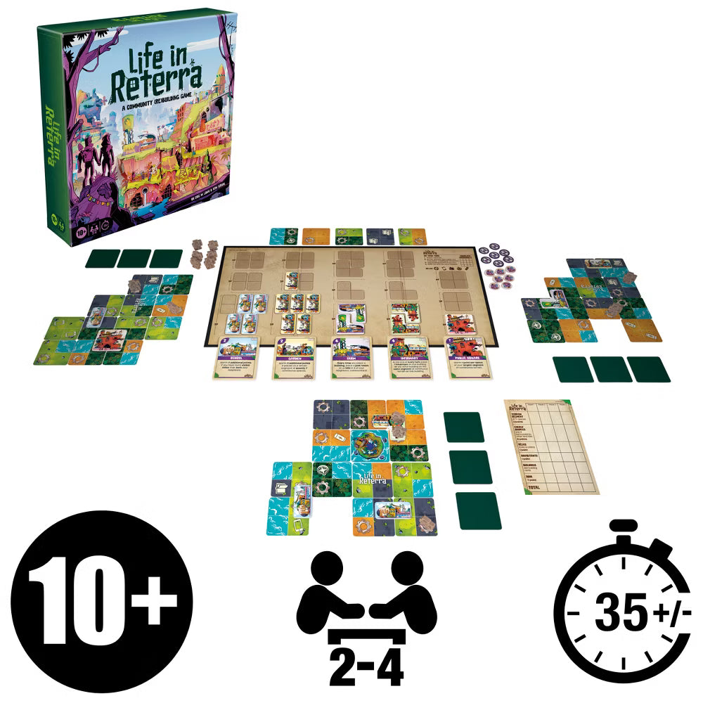 Life In Reterra Community (Re)Building Game
