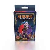 Boxed Riftbound Jinx deck showin...