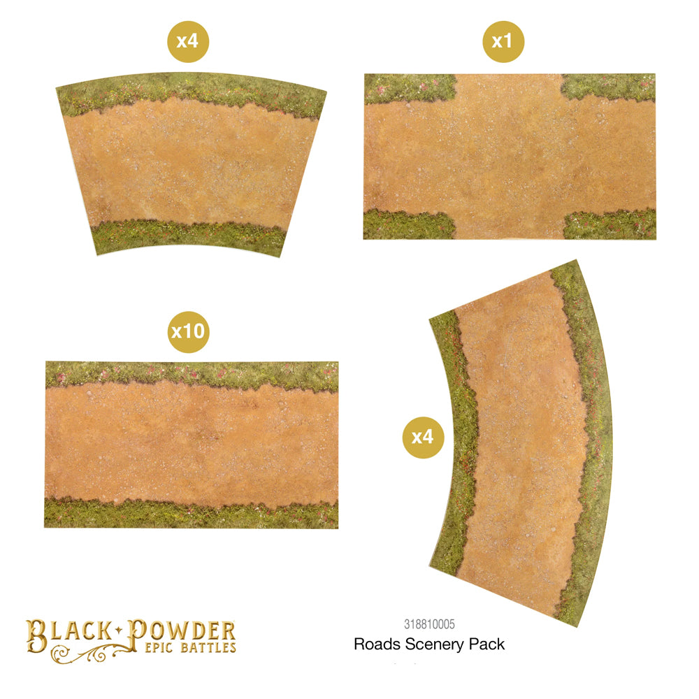 Black Powder & Epic Battles - Roads Scenery pack