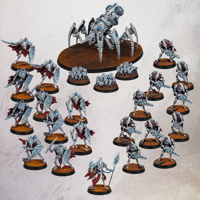 Grimdark Future Robot Legions Core Faction Set Painted Examples