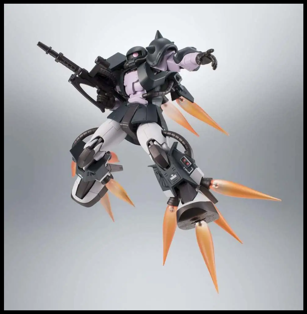 Robot Spirits MS-06R-1A Zaku II High Mobility Type Gundam action figure