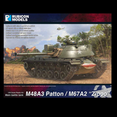 Model tank kit packaging for M48...