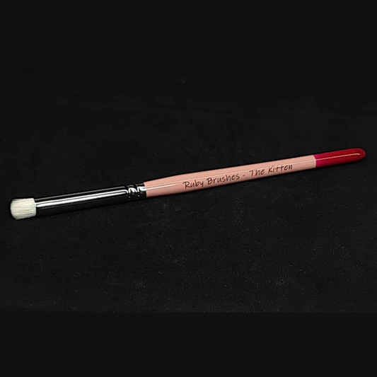 Ruby Brushes The Kitten fine det...