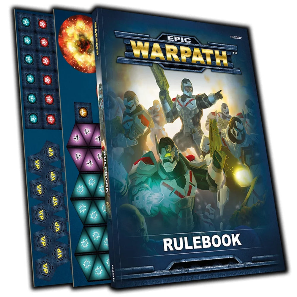 Epic Warpath Rulebook & Tokens