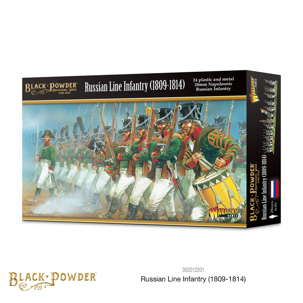 Russian Line Infantry 1809-1814 - Black Powder