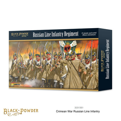 Crimean War Russian Line Infantry - Black Powder