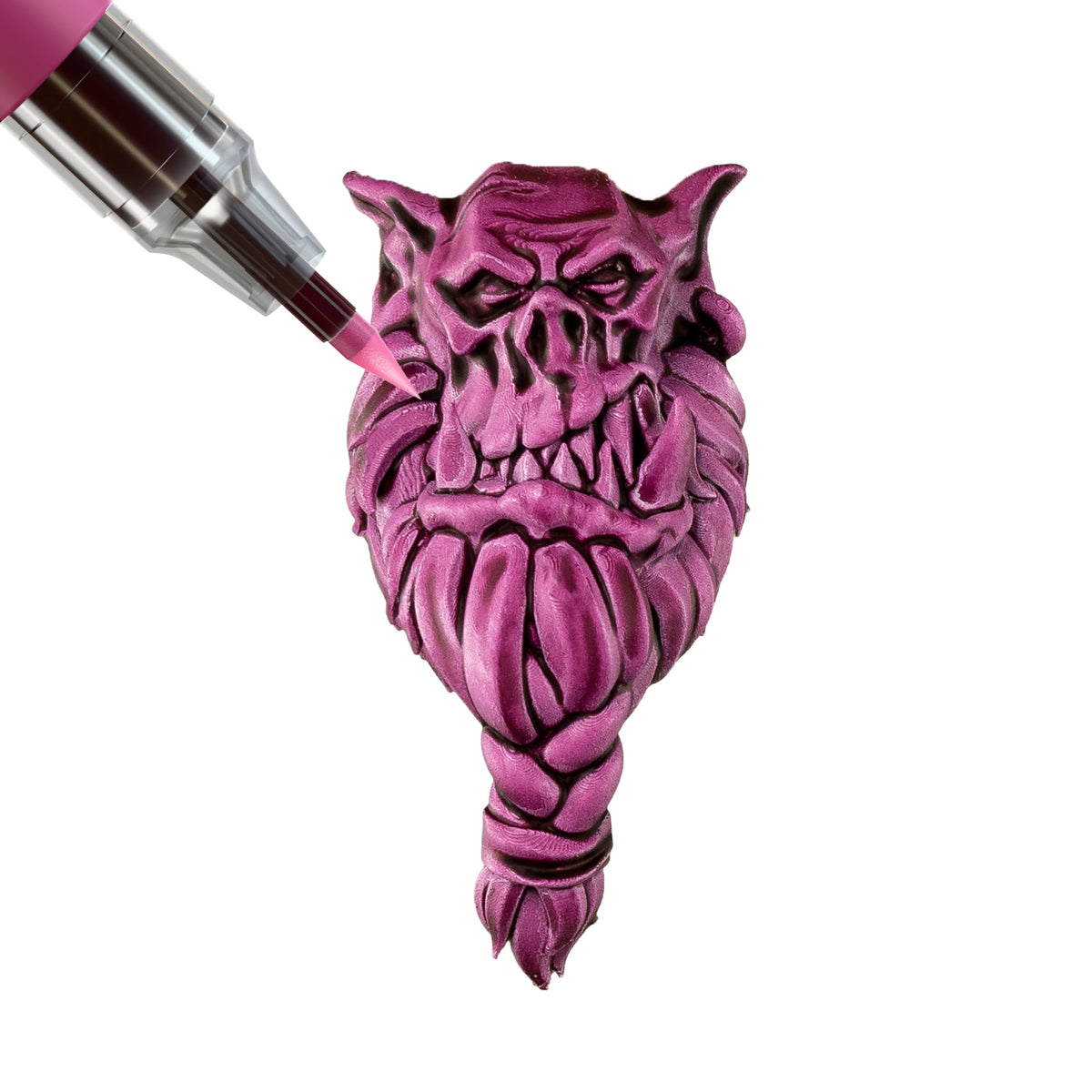 Moonlake Coral Colour Example Orc Head