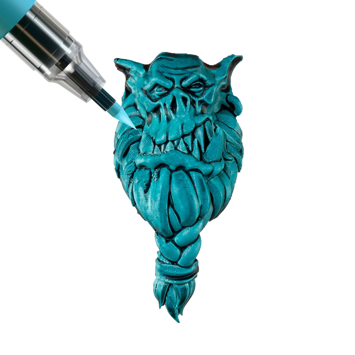 Raging Sea Colour Example Orc Head