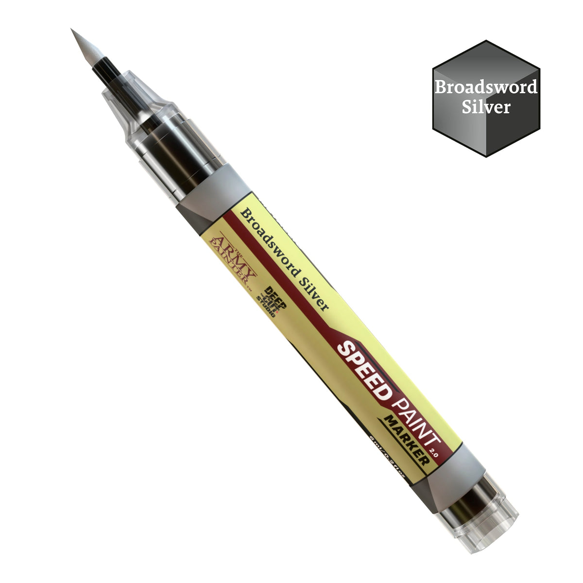 Broadsword Silver Speedpaint Marker