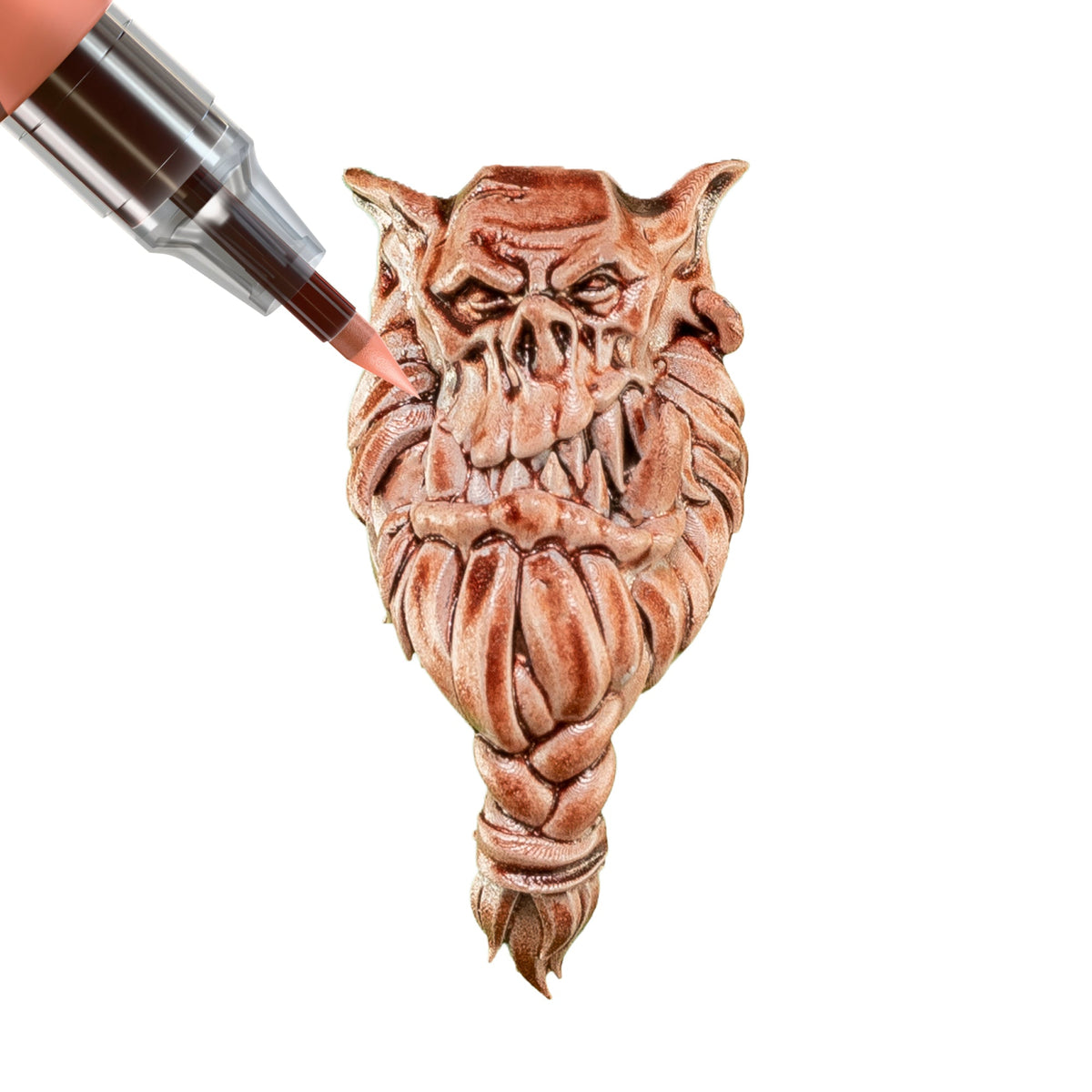 Talos Bronze Colour Example Orc Head