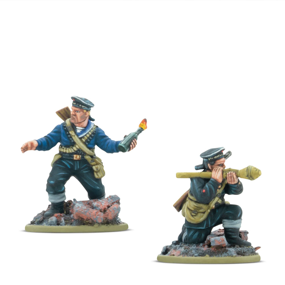Bolt Action Soviet Naval Brigade ‘Tank Hunters’ Anti-Tank Team