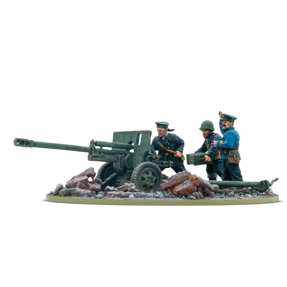 Bolt Action Soviet Naval Brigade ZiS-3 DIvisional Gun