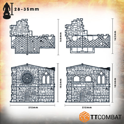 Sacrosanct Ruins Wargaming Terrain
