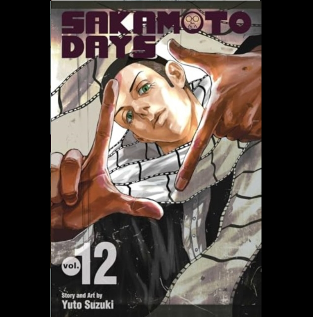 Sakamoto Days Volume 12 manga paperback by Yuto Suzuki Shonen Jump Kyoto fight Shishiba Yotsumura arc cover art