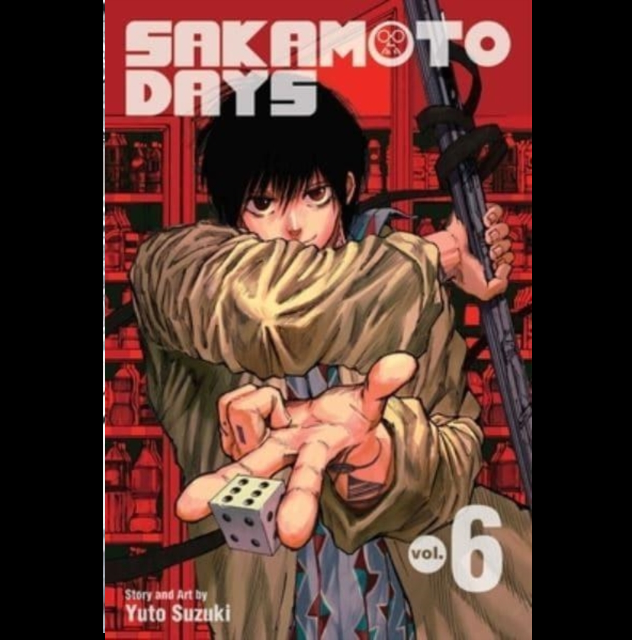 Sakamoto Days Volume 6 manga paperback by Yuto Suzuki Shonen Jump Order clash X reveal cover art