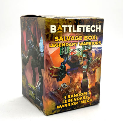 Battletech Salvage Box Legendary Warriors Box Front