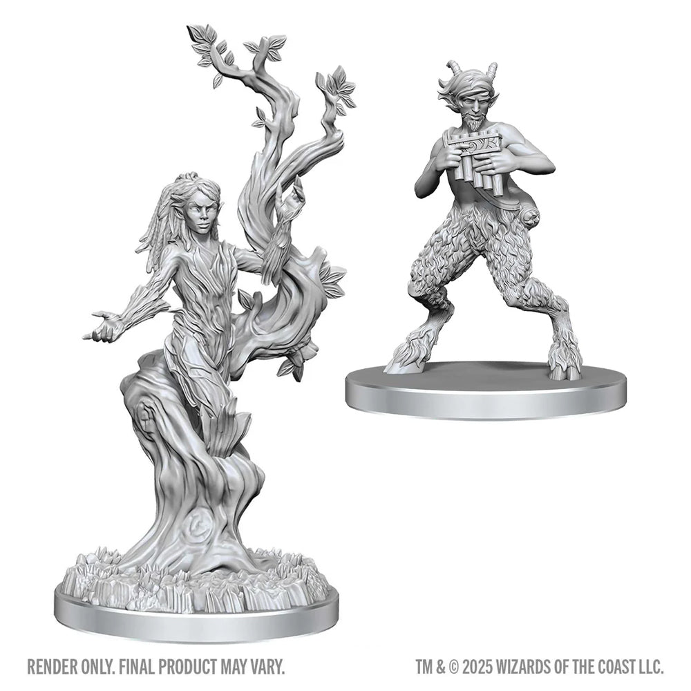Satyr & Dryad D&D Nolzur's Marvelous Miniatures
