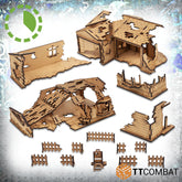 Tabletop Scenics Derelict Suburb...