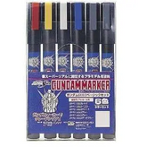 A 6-color pack of Gundam marker ...