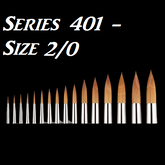 Series 401 Size 2/0 by Rosemary ...