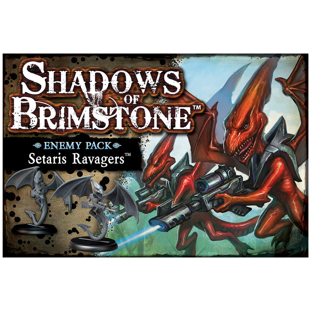 Shadows of Brimstone: Setaris Ravagers Enemy Pack – Alien Raiders Expansion