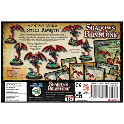 Setaris Ravagers Shadows of Brimstone Expansion