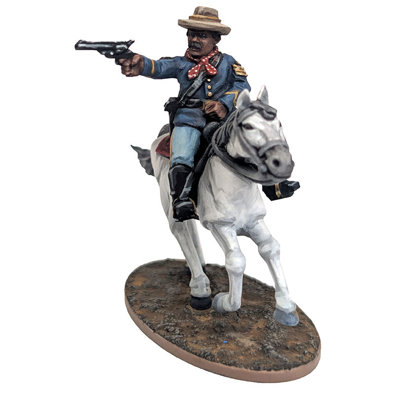 Mounted Sgt. Wyatt Glover Dead Man's Hand Miniature