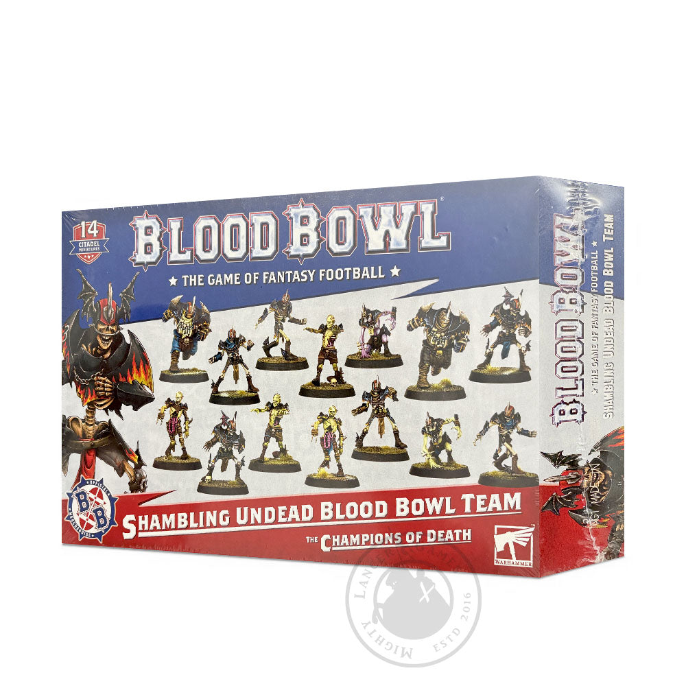 Champions of Death Shambling Undead Blood Bowl Team