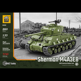 A Build Army Sherman M4A3E8 WW2 ...