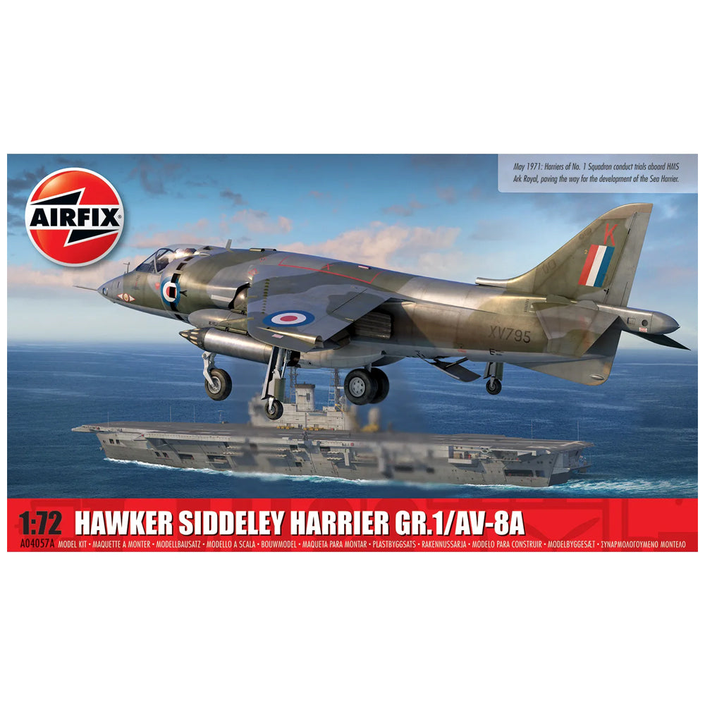 Hawker Siddeley Harrier GR.1/AV - 1:72 - Airfix