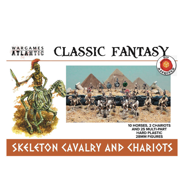 Classic Fantasy Skeleton Cavalry & Chariots - Wargames Atlantic