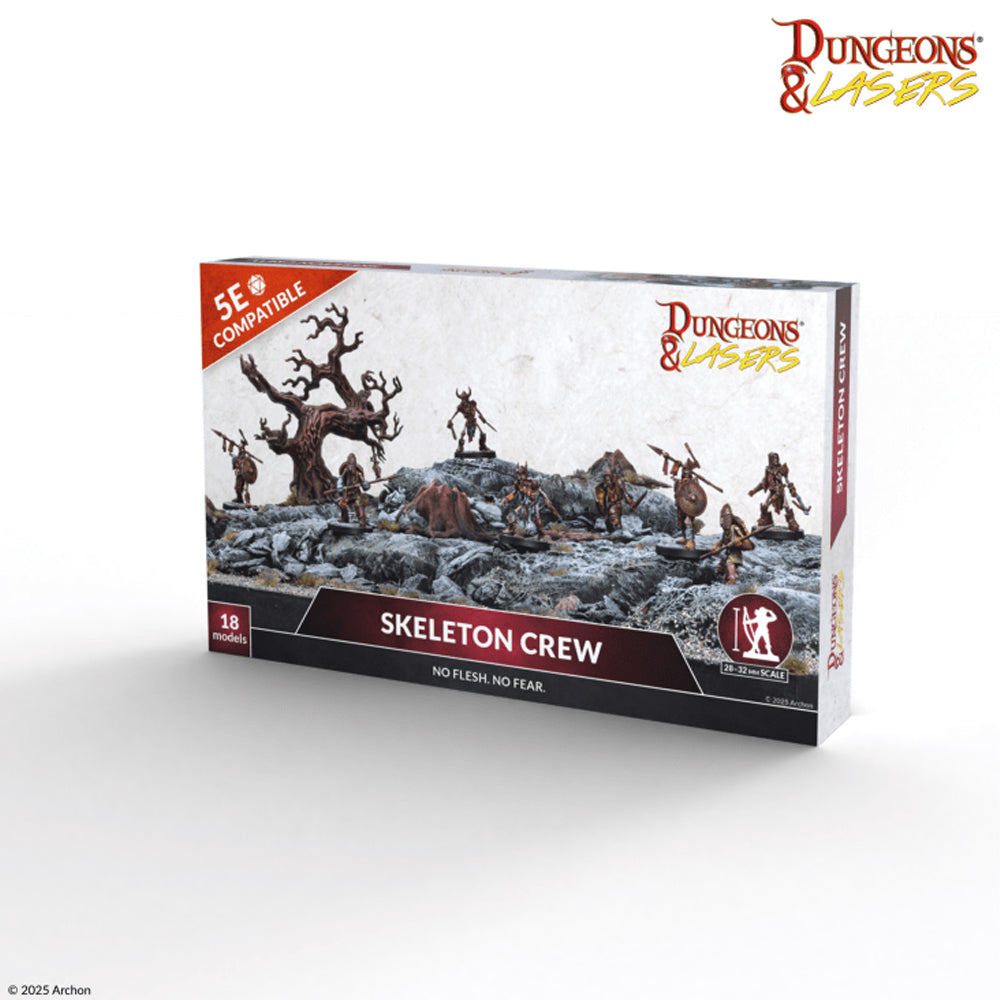 Skeleton Crew Dungeons And Lasers Miniatures