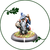 A painted tabletop miniature fig...