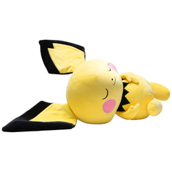 18" Sleeping Pichu Jumbo Pokémon Plush Toy