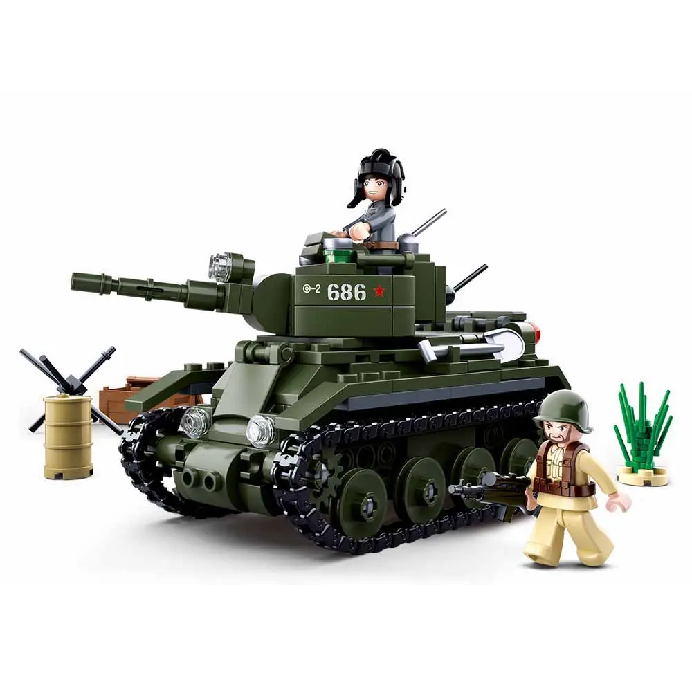 Sluban BT-7 Cavalry Tank brick kit