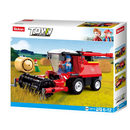 Sluban Harvester Town Farm Building Brick Kit