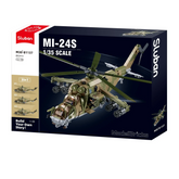 Boxed model kit of a Mi-24S heli...