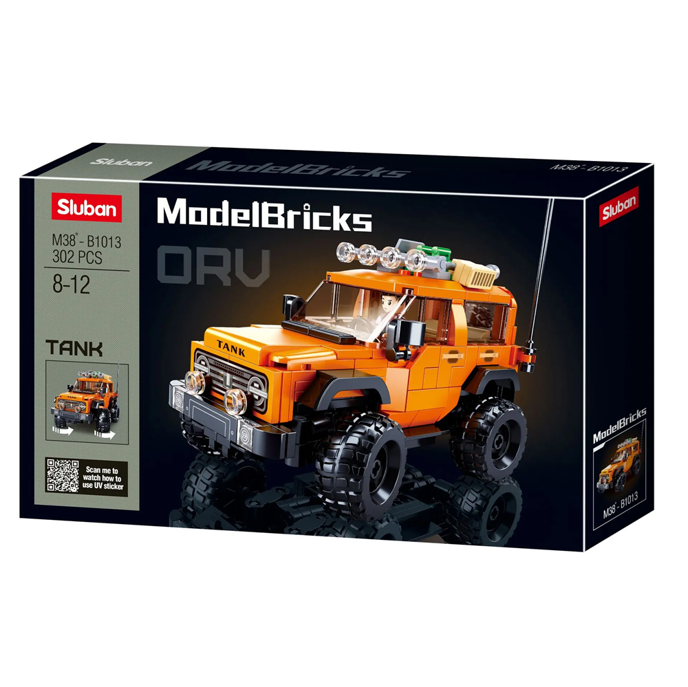 Sluban Orange Tank SUV