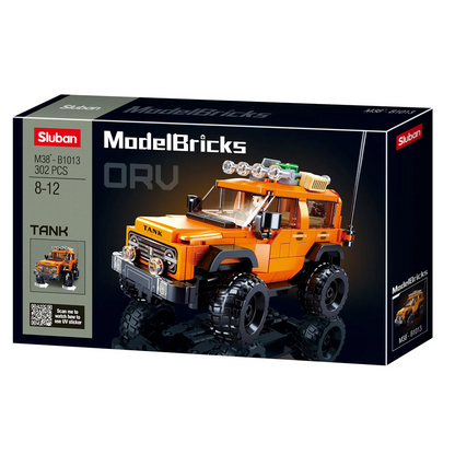 Sluban Orange Tank SUV